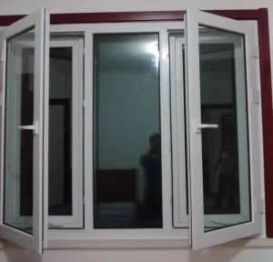 Low Price Customized South America Residential House UPVC Casement Glass Window