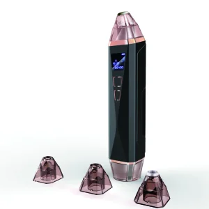 Electric Derma Suction Acne Treatment Heating Cold Beauty Face Facial Device Vacuum Blackhead Removal Device