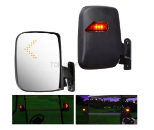 New Style Golf Cart with Lighted Rearview Mirror with LED