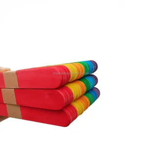 Eco-friendly 150x18x1.6mm Natural Craft Sticks for Children DIY Activities at School and Home 75PK