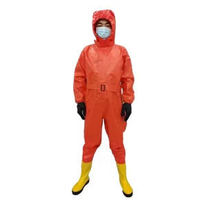 Traje Protector Químico Ligero Resistente a Ácidos y Aceites Ropa de Seguridad
