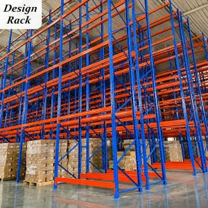 Certificated Large Heavy Duty Shelving Storage Applications Easy Assemble Material Racking Unit Industrial Pallet Rack Solution