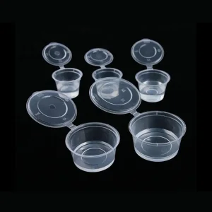 High Quality 2oz Sauce Cup Takeaway PP Plastic Sauce Cup with Lid