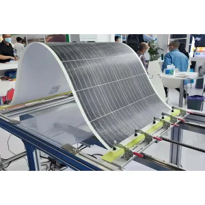 High Efficiency Flexible Solar Power Panel ETFE Thin Film MonoCrystalline Silicon 300W 3600g 66 Cells by My Store