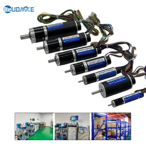 Beudmke Custom High or Low Speed 30W 50W 70W 155W 24V Servo Motor Micro Coreless DC Motor