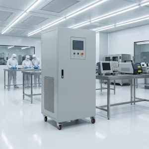 DEMING 30KW Three Phase 60Hz AC Stabilized Voltage Frequency Power Converter Touch Screen Interface 97% Efficiency for Export