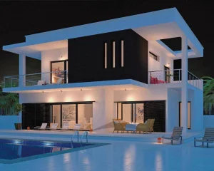 New Design Prefab House 2 Bedroom Villa Frame Light Steel Home En Us Standard Portable Site Temporary Steel Villa Building Cabin