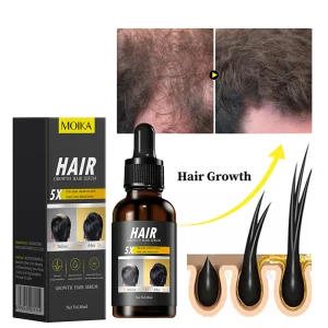 100% Natural Private Label Hair Growth Oil Serum Rosemary Mint Scalp Strengthening Hair Growth Serum
