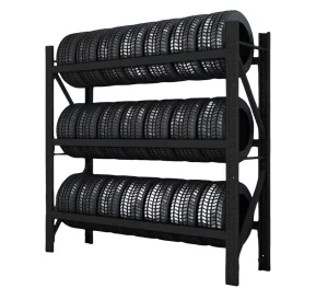 Tyre Storage Rack Large Warehouse New Multifunctional Tires Cold Rolled Steel Industrial Tire