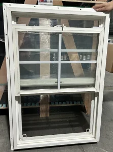 Nfrc Certification American Standards 62 Series UPVC Vinyl Single Hung Tilt Window