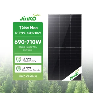 Jinko Solar Panel Bifacial N-Type Double Glass 710w