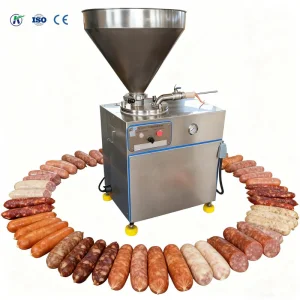 Fully Automatic Meat Filling Sausage Maker Processing Machine for Making Sausages Such as Sausages, Red Sausages, Grilled Sausages, Chicken Sausages, and Pet SA
