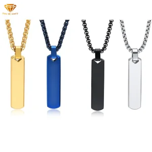 Engraveable Minimalist Pendant