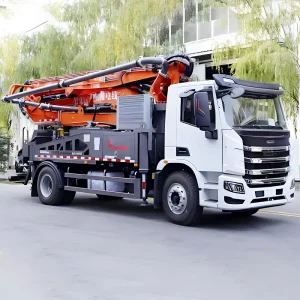 High Quality Concrete Boom Pump Truck Diesel Concrete Mortar Spray Machine Pump Truck for Sale