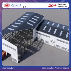 High-Rise Light Steel Structure Construction Warehouse Prefabricated Building