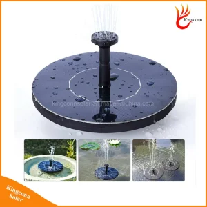 Solar-Powered Floating Pool Light with Fountain Water Pump