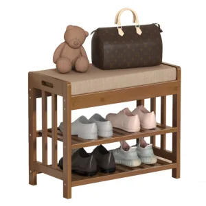 Bamboo Shoe Bench
