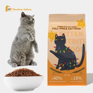 Productos de Catálogo al por mayor Comida Seca Bolsa Adulto Mascota Empaque Personalizado 1.5kg 2kg 3-20kg 100% Comida Natural para Mascotas Golosinas para Gatos