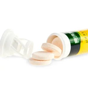 Tabletas Efervescentes Orgánicas 1000mg Vitamina C para Antioxidantes Bebida Vitaminada Soporte Inmunológico para Mujeres y Hombres Tipo Herbal