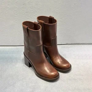 Vegan Leather Cowboy Boots