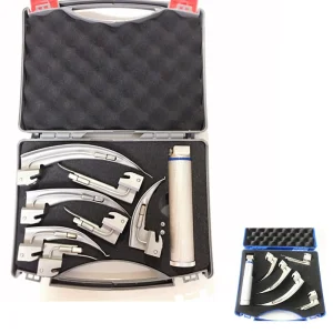 Sterilizable LED Light Anesthesia Laryngoscope Set for All Size People