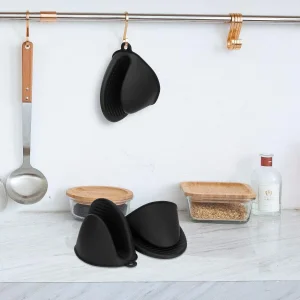 Silicone Oven Mitts Pot Holder Air Fryer Mitts