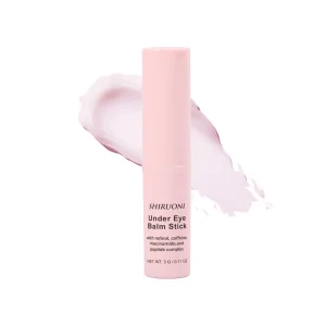 Wholesale Eye Balm Stick With Retinol Eye Bags Removal Anti-Wrinkle Moisturizing Moisturizing Peptide Pink Under Eye Balm