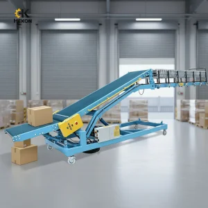 HEKON Automated Movable Container Truck Conveyor