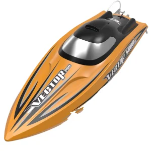 2025 Hot Sale Plastic Hardwares 44mph Super High Speed Large RC Jet Boat-App-Controlled 500m Remote Distance QF