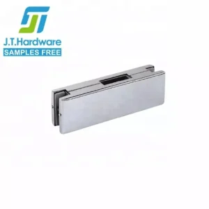 Heavy Duty Stainless Steel Frameless Door Square Latch Center Lock Keeper Glass Patch Fitting