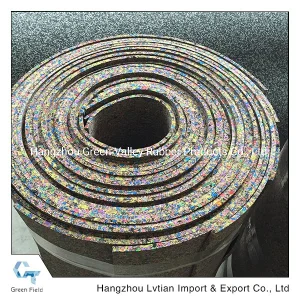 Cork Sound Insulation Underlay Acoustic Fire Resistant Rubber Mat Rubber Rolls