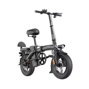 Cheap Electric Folding Bike 48V 350W 14inch Ebike Electric Bicycle E-Bike Folding Mini Electric City Road Bike Kids Adult