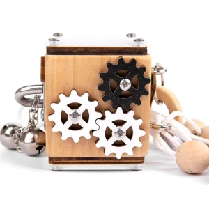 Montessori Wooden Busy Board