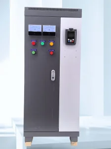 Armario de control de arranque suave compacto con protector de motor