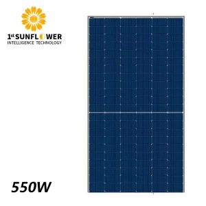 550W Half Cut 144 Cells High Efficiency Mono