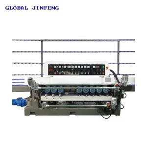 (Jfx-261) 9 Motors Glass Straight Line Bevelling Edge Grinding Machine