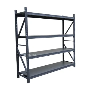 RD-33 High Quality 300KG Capacity Steel Storage Rack Medium Duty Multi-Level Industrial Rack for Garage and Warehouse Use OEM