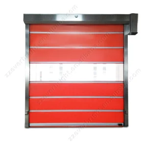New Style PVC Fabric High Speed Garage Door Roll up Sheet Industrial Door