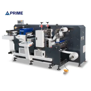 Semi-Rotary Intermittent Printing and Die Cutting Machine for Self-Adhesive Paper Sticker Making