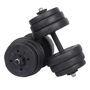 Cement Dumbbell Set