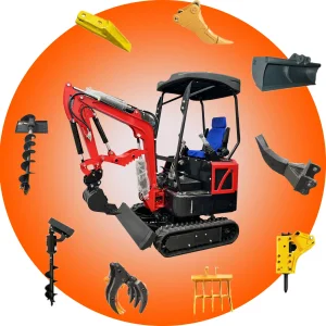 1000kg Crawler Excavator