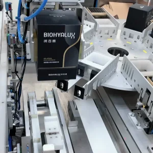 High Precision Delta Robotic Cartoning Line for Compact Powder and Palettes