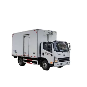 5 Tons FAW Refrigerator Truck Frozen Food Transport Truck for Sale