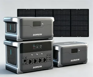 Sorein 3000W Portable Solar Generator