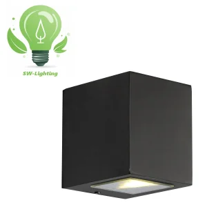 6W Aluminum Waterproof Surface-Mounted LED Step Stair Walkway Wall Lamp