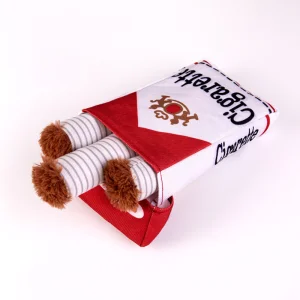 Juguetes para perros interactivos creativos de cigarrillos, juguetes de peluche divertidos para perros, juguete de peluche para masticar divertido, caja de cigarrillos, regalos para mascotas, productos para mascotas, juguete para perros, juguete para mascotas