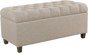 Tufted Button Ottoman