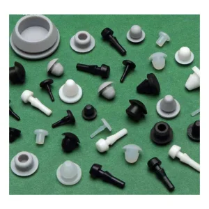Plug de vedação de buraco em silicone, absorvedor de choque, amortecedor anti-vibração em silicone, bico de empurrar, protetor para antena de carro