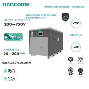 Nancome 100kwh Emergency Charging Solution with Mobile Energy Storage