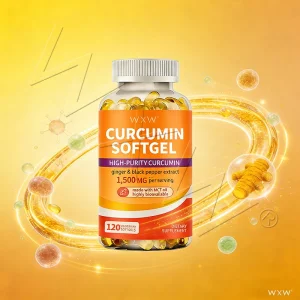 Premium Curcumin Softgels for Enhanced Joint Flexibility and Comfort